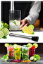 Fruit Puree Shake & Drink Preparation Masher – Ice Crusher Manual Ice Crushing Tool - 4