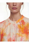 Esvab • Modern & Distinctive Stand Collar Embroidered Belted Layered Dress - 4