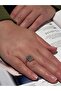 Zenit Zircon Ring Steel Gold Plated 458 - 2