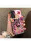 Samsung Galaxy M34 5g Compatible Silicone Edge Hard Back Case Couple Phone Case Leopard Pattern