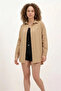 Women's Basic Oversize Cotton Biscuit Shirt - 4