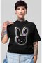 Bad Bunny Rapper Singer Printed Unisex Oversize T-Shirt
