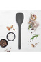 Silicone Saute Spoon Gray |   Platinum Silicone |   Bpa Free |   200 ° C Heat Resistant | - 2
