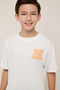 Printed T-Shirt with Crew Neck and Short Sleeves - 5