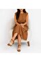 Beige Tan Genuine Leather Heel-Sandals for Women - 2