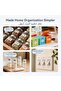 D110 Upgraded Version Mini Label Maker Machine with 3 Rolls, Portable Bluetooth Thermal Printer - 3