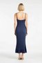 Women Sleeveless Bodycon Maxi Dress Ruffle Collar Detailed Knitted Fabric Unlined Daily Casual Modern Stylish - 5