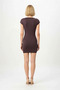 Women's Mini Bodycon V-Neck Moon Sleeve Short Sleeve Silky Interlock Knitted Dress Casual Daily Modern Stylish Elegant - 5