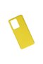 Samsung Galaxy S20 Ultra Compatible Case Nano Velvet Silicone - Yellow - 2