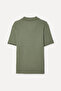 Men's Khaki Polo Neck T-Shirt - 2