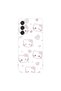 Samsung Galaxy M15 Compatible Hello Kitty Design Transparent Case