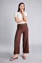 Culotte Straight Leg Wrinkled Textured Trousers H8605Ax26Hs