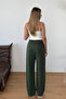 Women's Adjustable Waist Double Pocket Sweatpants Khaki - Ms0001418 - 5