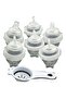 6-Piece Eggies Hard Boiled Egg Cooker Set Multicolour - 2