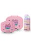 Bento Lunch Box Set of 2 w/ Stainless Steel Water Bottle 445ml – Shine Pink