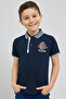 Embroidered Polo T-Shirt with Short Sleeves