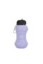 On the Road Foldable Travel Water Bottle 200-550ml Purple - 3