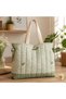 Baby Care Bag, Lunchbag, Floral Patterned 100% Cotton