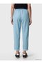 Trendlucky Carrot Fit Women's Jean Pants with Elastic Waist with Difference in Color - 4