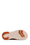 Women's Beige Strappy Thick Sole Fabric Comfort Sandals 26Sfe46406F - 5