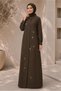 Plus Size Crepe Satin Dress 20799