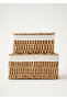 Taliei Cloth Covered 2-Piece Basket Natural - 2