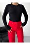 Premium Viscose Flexible Summer Long Sleeve Basic Knitwear Blouse - 6