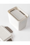 Granada 2-Piece Deep Rectangular Storage Container - Soft Ecru - 1500+700 ml - 3