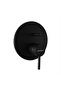Minimax Round A4362036 Built-In Mechanical Bathroom Faucet, Matte Black