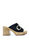 Frm 704 Adjustable Buckle Detailed Thick Heeled Slippers - 2