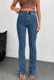 Women's Spanish Flare Blue Jeans - 5