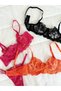 Fuchsia Underwire Bra Set - 5