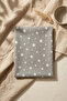 Stella Sapphire Gray Starry Cotton Nursing Apron - Breathable Fabric, Adjustable Neck Strap - 5