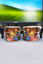 كوب سيراميك فاخر مطبوع من Ifa Genshin Impact (قطعة واحدة) على شكل حرف T بمقبض أسود خاص V2T - 2