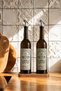 750 ml Set of 2 Glass Oil Dispensers with Wooden Stands – Leak-Proof, Drip-Free, Smart Lids for Olive Oil & Sunflower Oil Bottles - 4