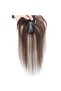 Super Light Nature Hair Toppers for Women ,Real Human Hair Pieces for Lady with Thinning ,grey Hair, Hair Patch with Bangs Clip in ,Increasing Hair volume.