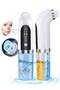 Generic Blackhead Remover Vacuum Pore Cleaner Face Electric Blackhead Extractor Tool with 6 Replacement Probes USB Rechargeable