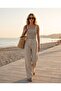 Summer Wide-Strapped Square Neck Knitwear Blouse Undershirt