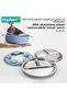 5 PCS Baby Feeding Set,Stainless Steel Suction Plates and Bowls with Silicone Fork and Spoon Utensils,Infant Feeding Supplies,Baby Led Weaning Set for Newborns,Toddlers - 6