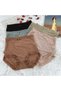 Women's Stretchy Tulle Lace High Waist Panties - 5