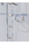 Nevavm Long-Sleeved Boy's Jean Shirt with Difference - 2