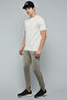 Solid Active Joggers with Drawstring Waist - 2
