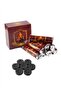 80-Piece Bakhoor Charcoal Quick Ignite and Long Lasting Incence Charcoal Teblets (33mm)