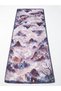 Mystical Far East Scenic Pagoda Silk Textured Premium Shawl (70X180 cm) - 2