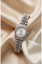 Princess Women's Steel Watch Silver Color Stone Case Vintage Watch Old Money Luxury Elegant Stylish Women's Wristwatch |   Limited Edition 2026 - 2