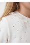 Girl's Stoned Lace Collar Long Sleeve Badi, Ages 2-5 - 4