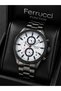 Men's Wristwatch Steel Band Smoked Color Calendar Casual and Classic Style Gift Boxed - 2