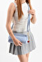 Women's Baguette Hand and Shoulder Bag with Cherry Charm Gift - 4