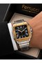 Men's Wristwatch Silver-Gold Color Steel Band Stylish Design Gift Boxed - 3
