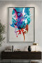 Dynamic Light Islamic Wall Art | Framed Canvas Print | Arabic Calligraphy Decor for Living Room, Bedroom, Office & Gift
